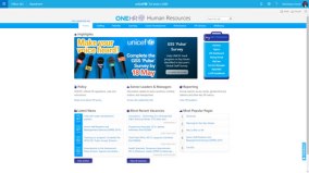UNICEF-intranet-web